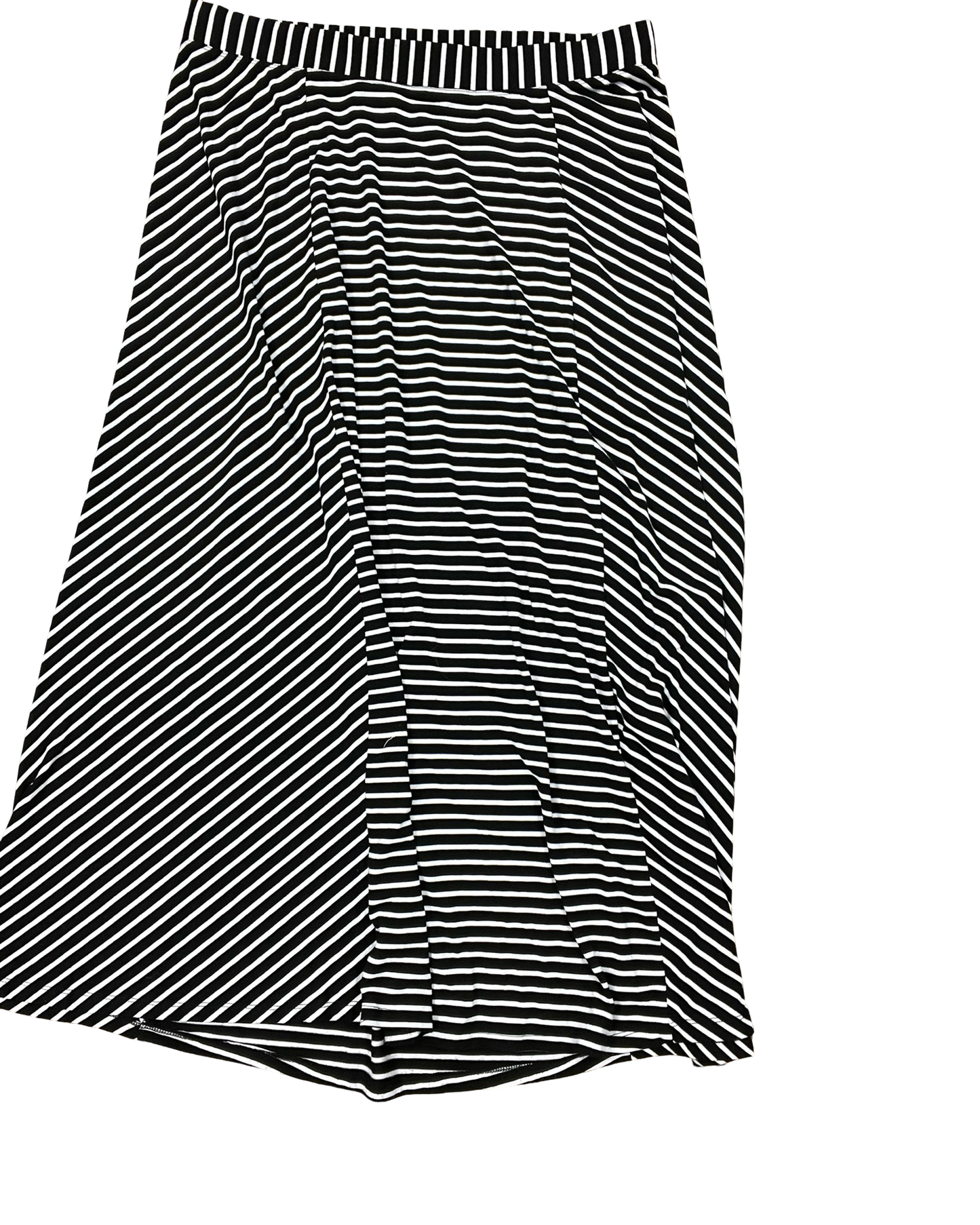 Skirt Maxi By Maurices In Black & White, Size:Xl