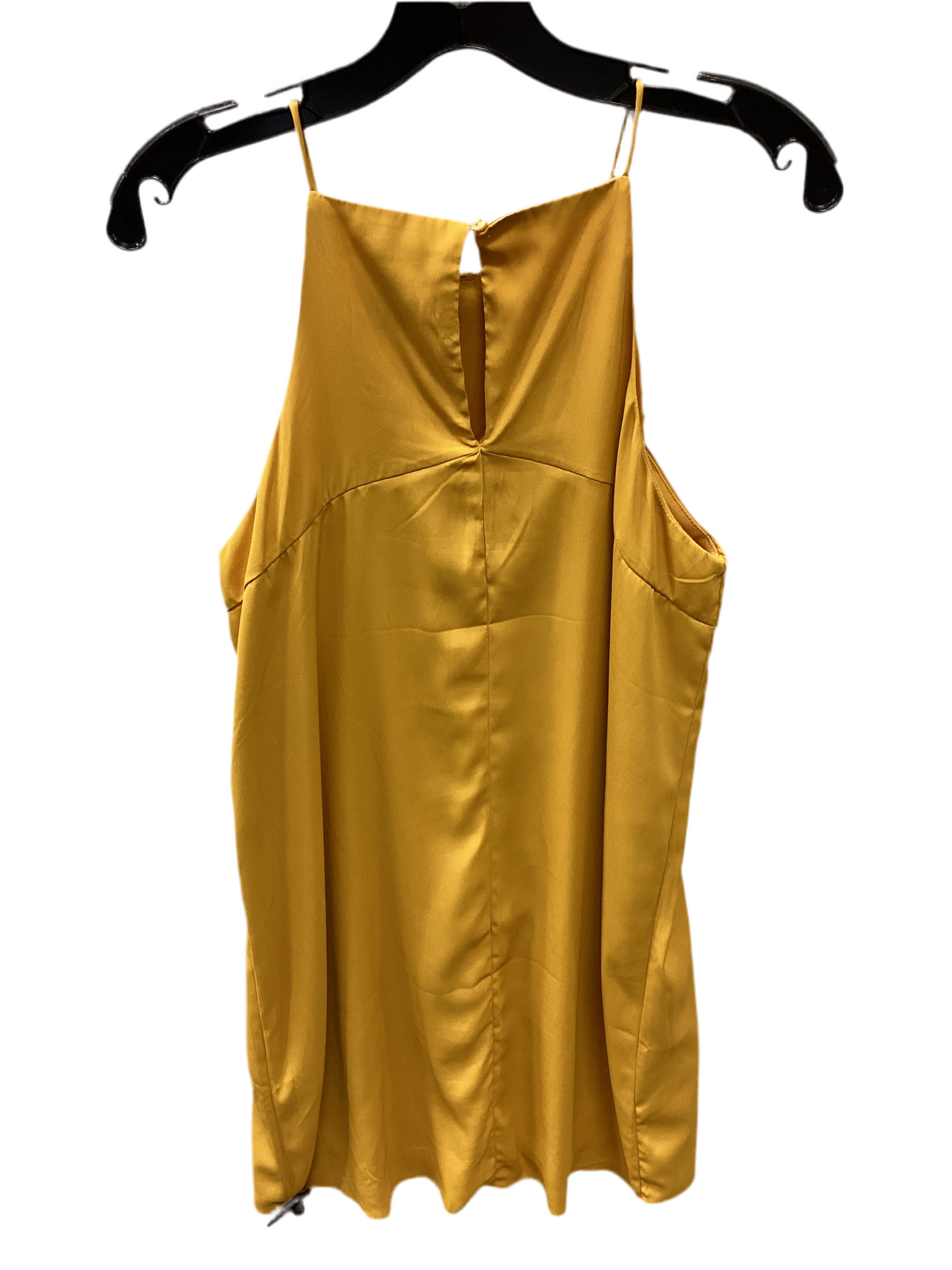 Dress Casual Midi By H&M In Yellow, Size:M