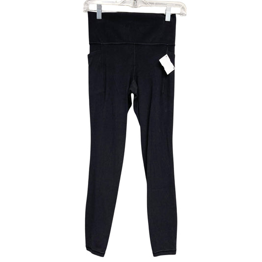 Athletic Leggings By Athleta In Black, Size:Xs