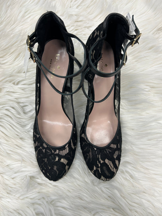 Shoes Designer By Kate Spade In Black, Size:10