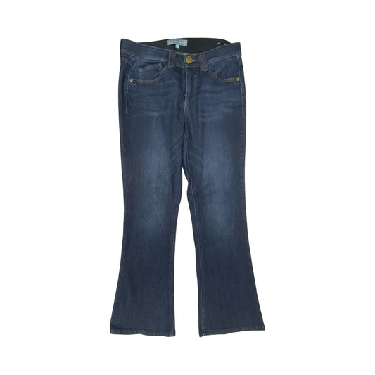 Jeans Boot Cut By Wit & Wisdom In Blue Denim, Size:10P