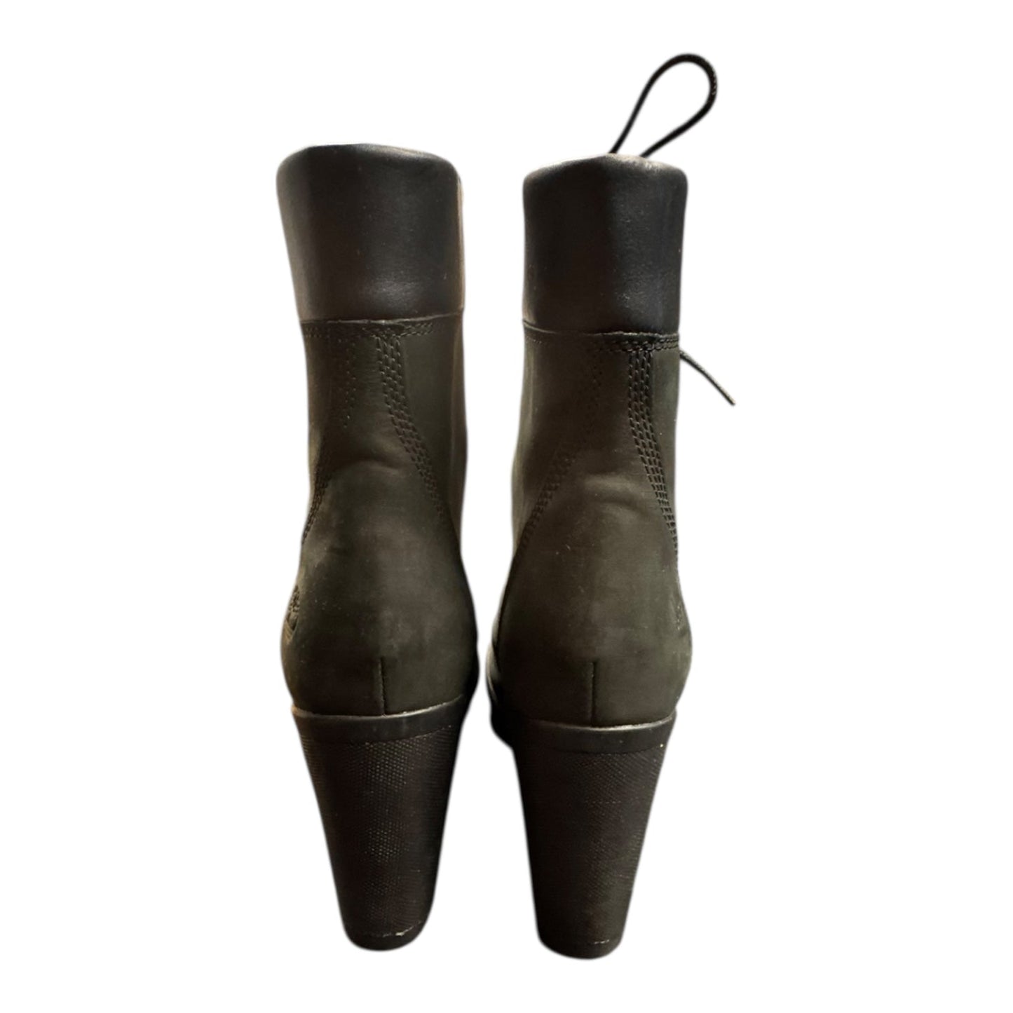 Boots Ankle Heels By Timberland In Black, Size:7