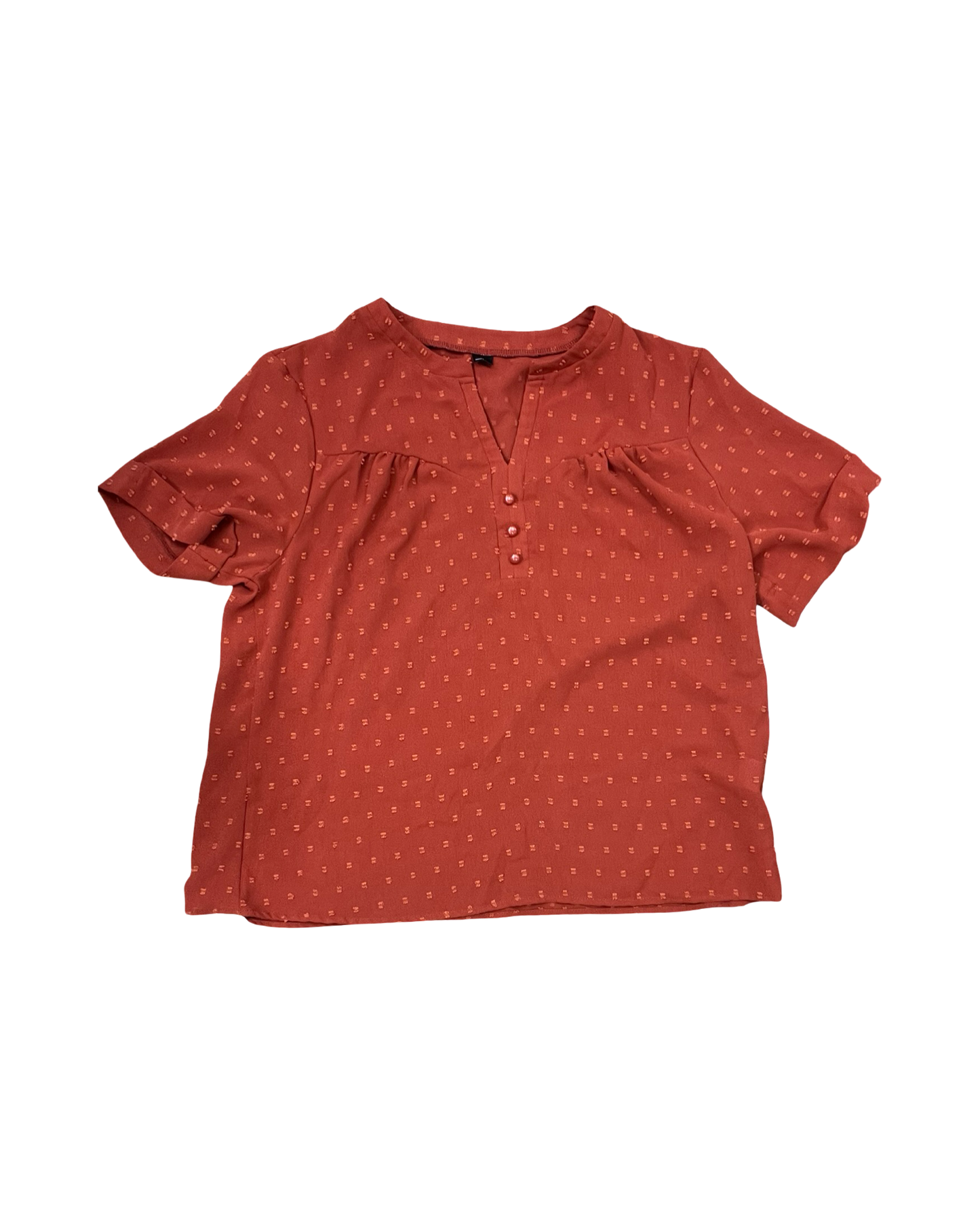 Top Ss By Clothes Mentor In Orange, Size:Xl