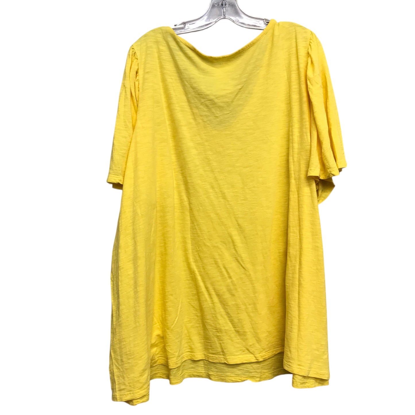 Top Ss By Lane Bryant In Yellow, Size:4X