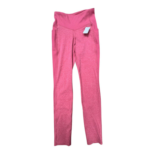 Athletic Leggings By The North Face In Pink, Size:M