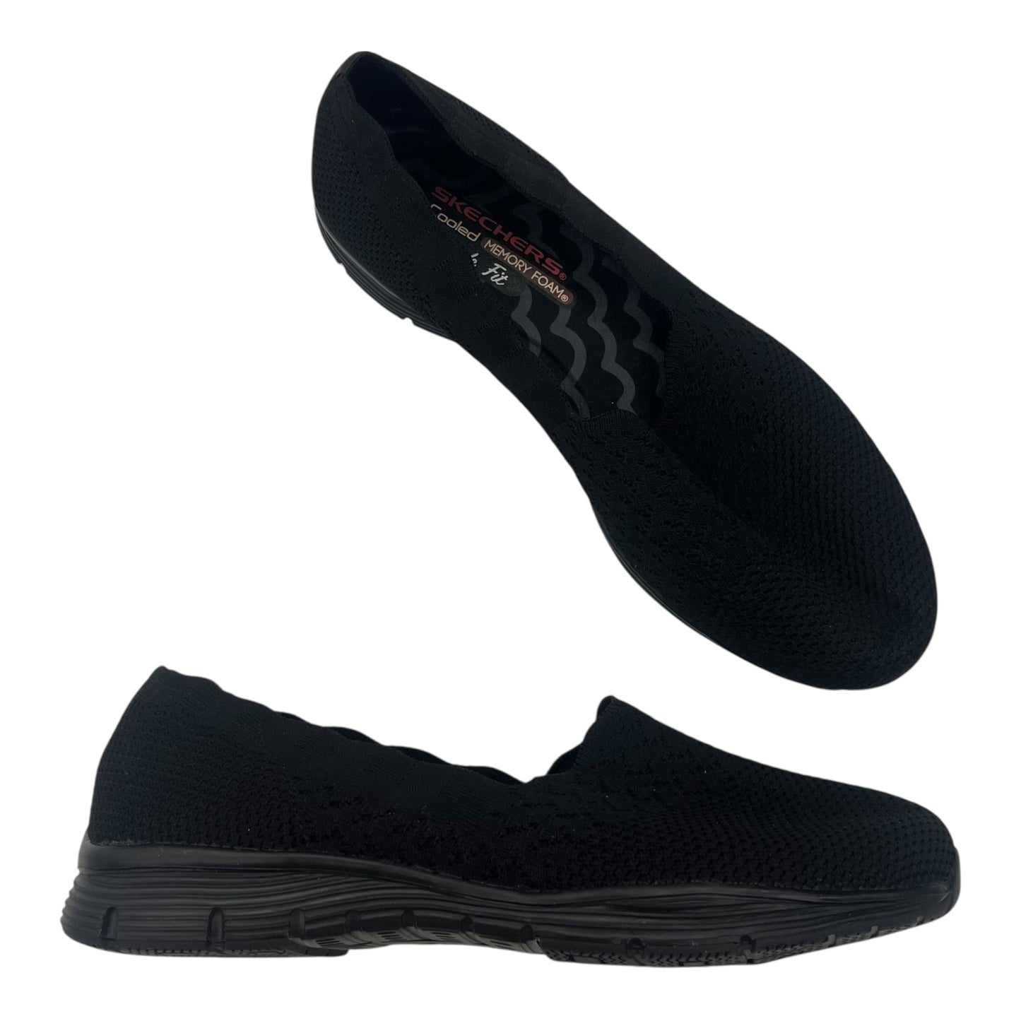 Shoes Sneakers By Skechers In Black, Size:9