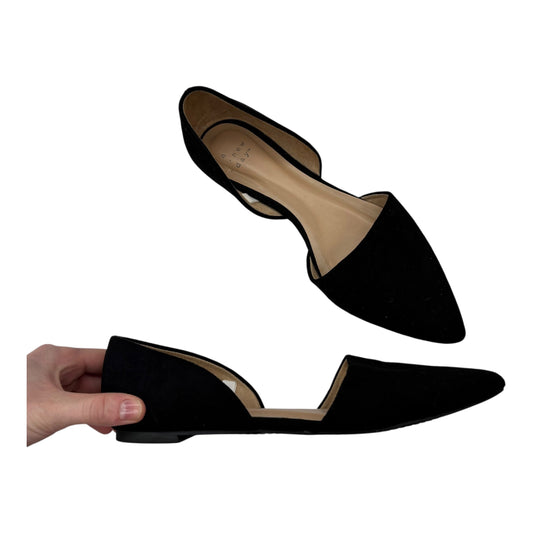 Shoes Flats By A New Day In Black, Size:8