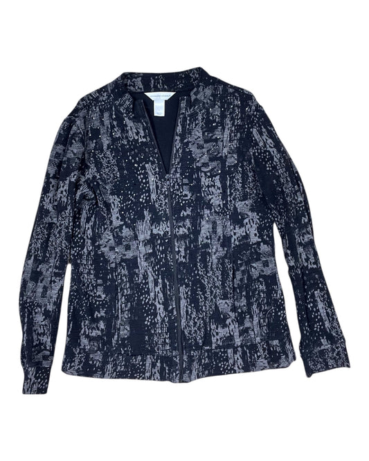 Jacket Other By Christopher And Banks In Black & Grey, Size:S