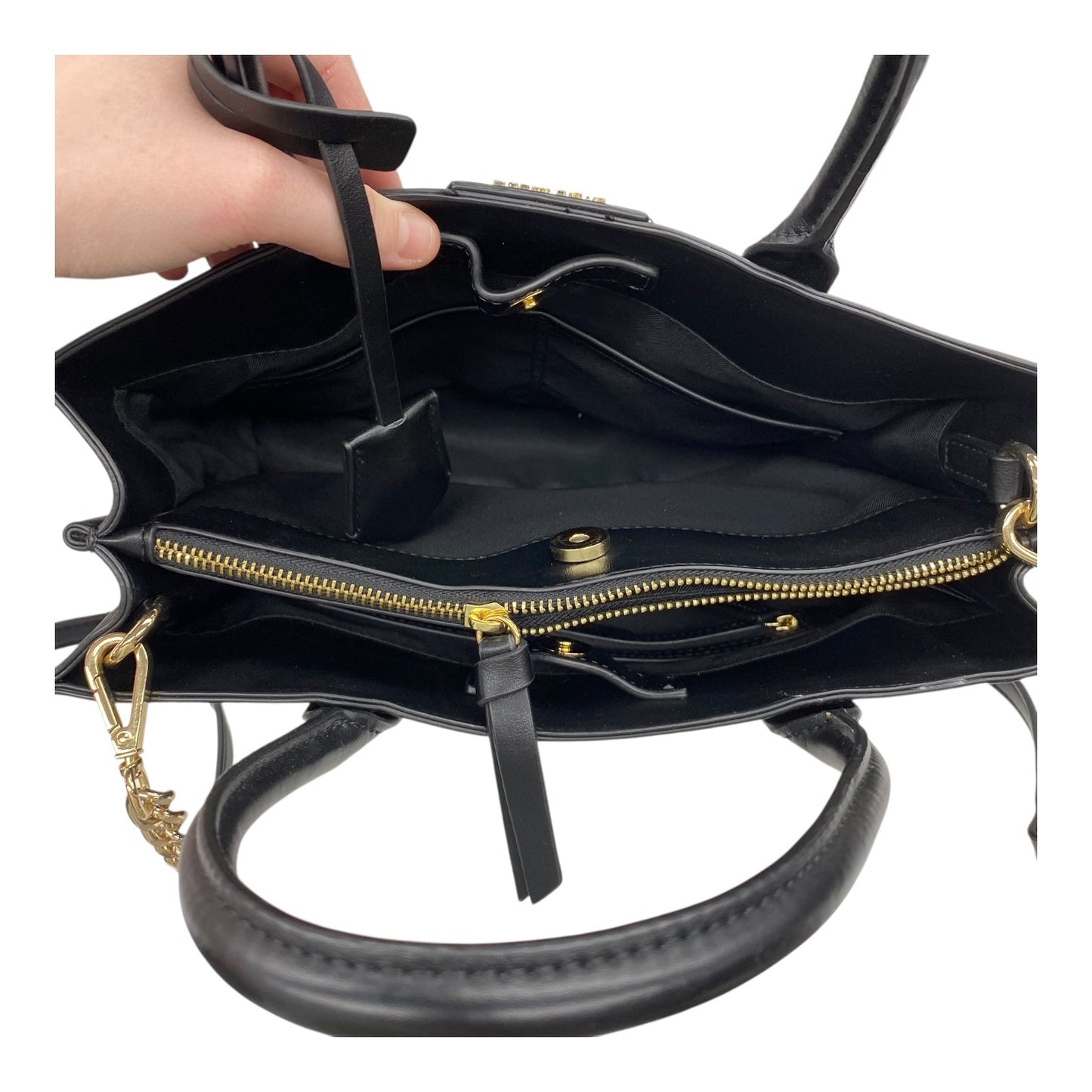 Handbag By Nine West In Black, Size:Medium