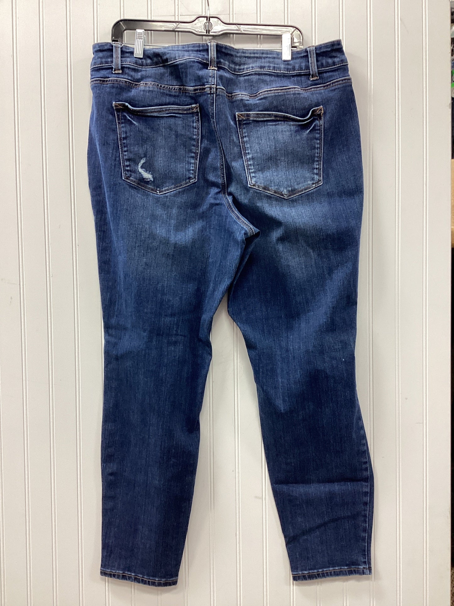 Jeans Straight By Maurices In Blue Denim, Size:20