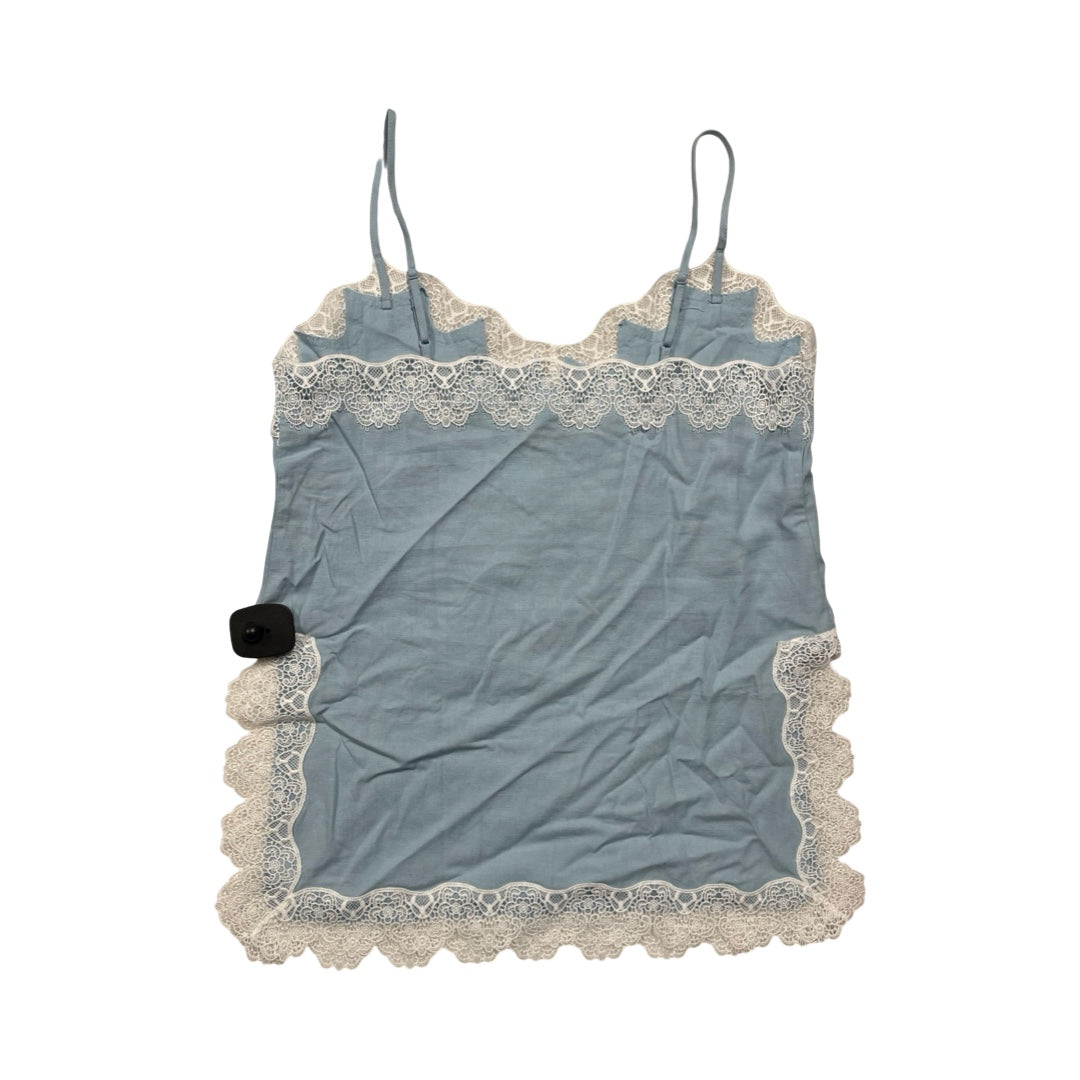 Top Sleeveless By Gap In Blue, Size:S