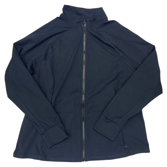 Athletic Jacket By Fabletics In Black, Size:Xl