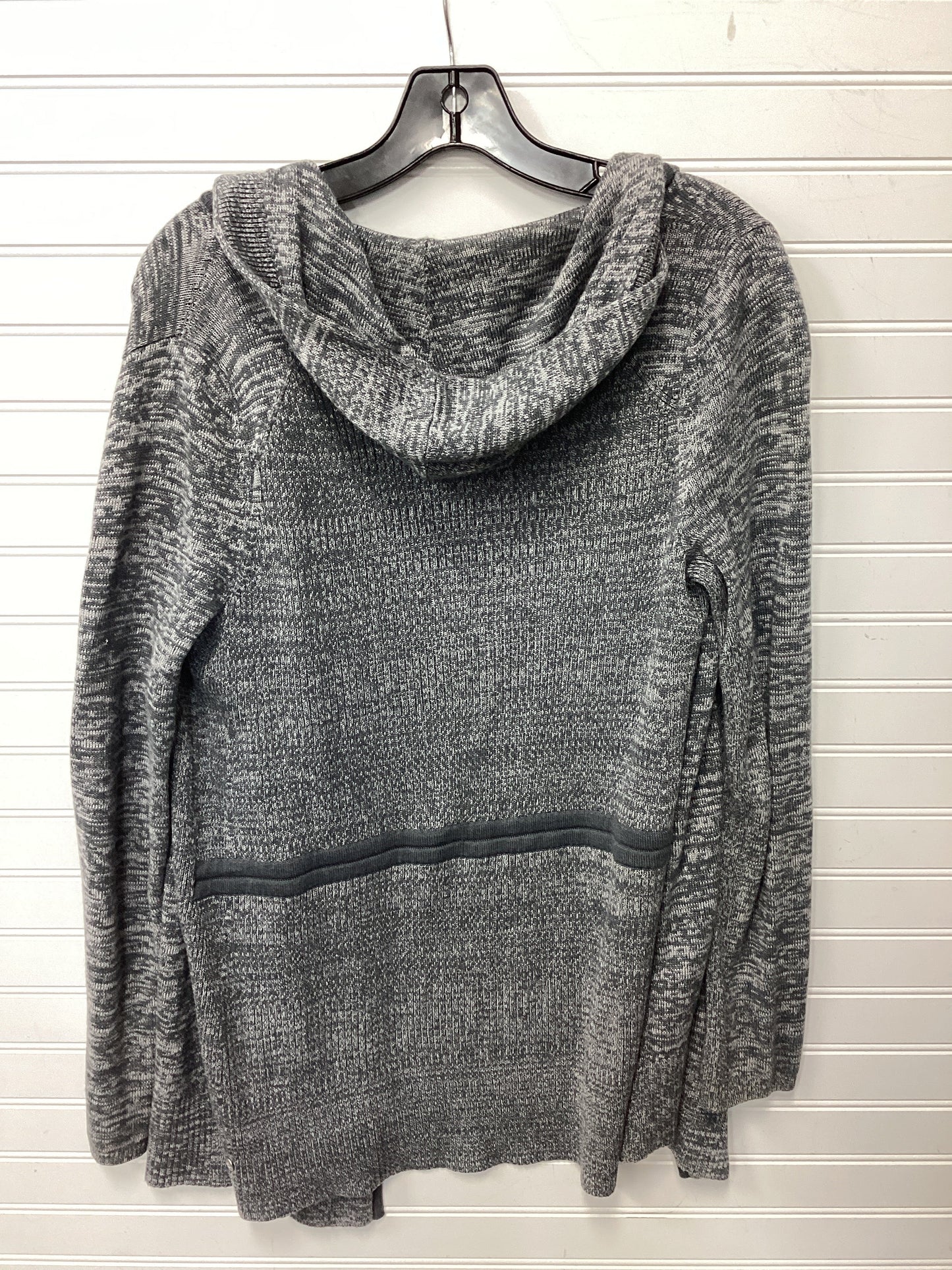 Sweater Cardigan By Lululemon In Grey, Size:M