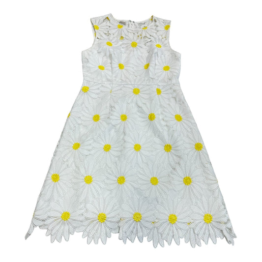 Dress Party Short By Hutch In White & Yellow, Size:S