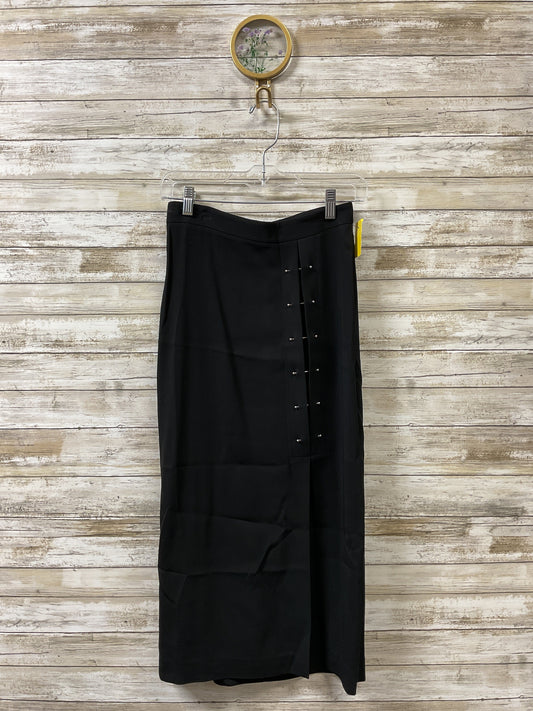 Skirt Midi By Alc In Black & Silver, Size:2