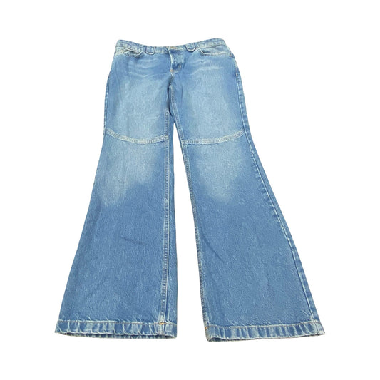 Jeans Boot Cut By We The Free In Blue Denim, Size:12