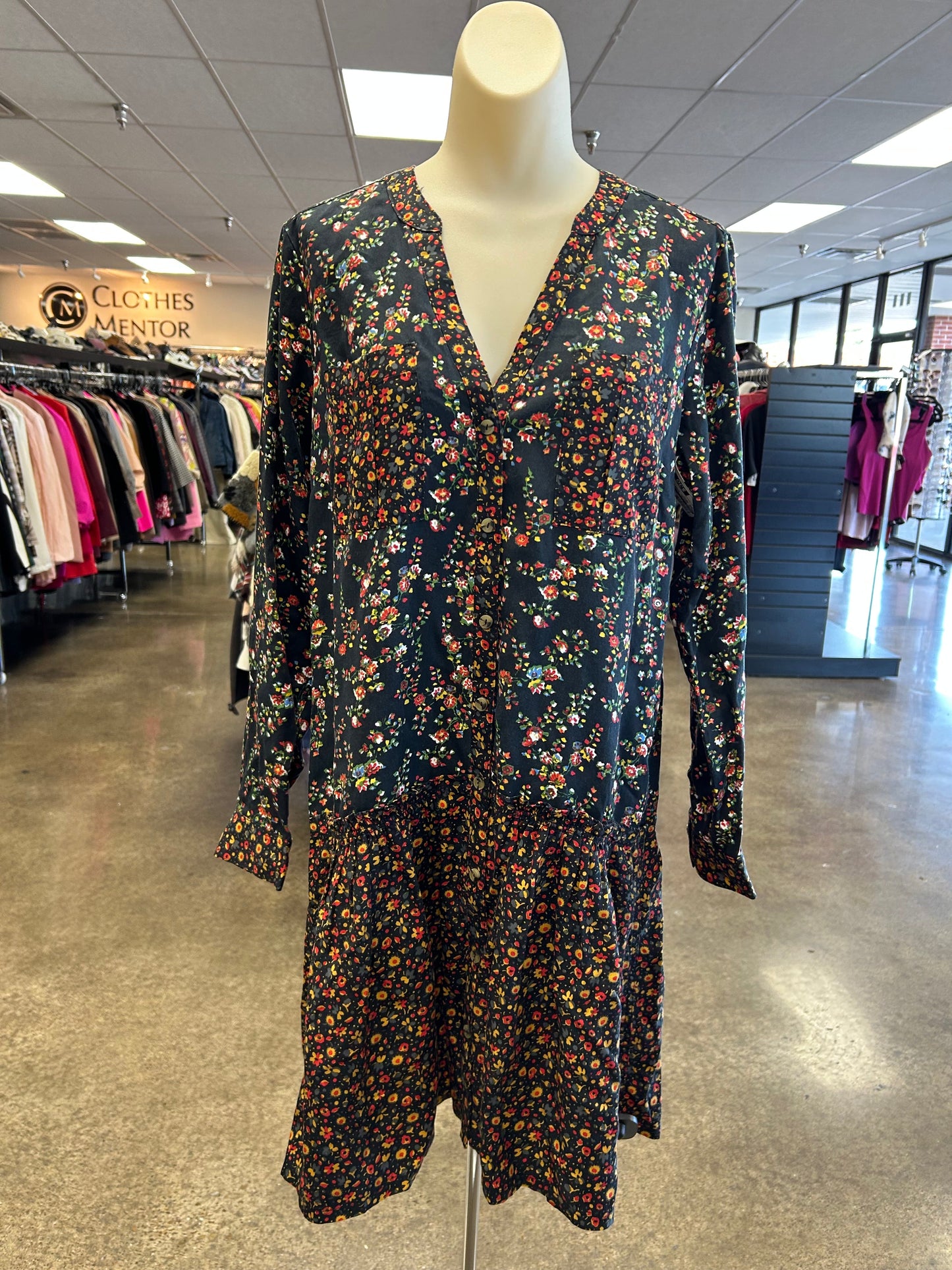 Dress Casual Short By Maeve In Floral Print, Size:4