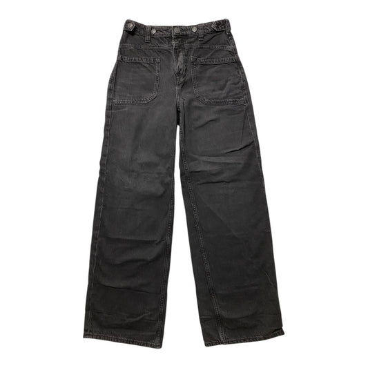 Jeans Wide Leg By We The Free In Black, Size:0