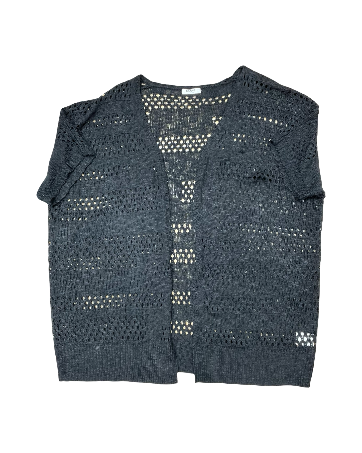Cardigan By Zeagoo In Black, Size:Xl