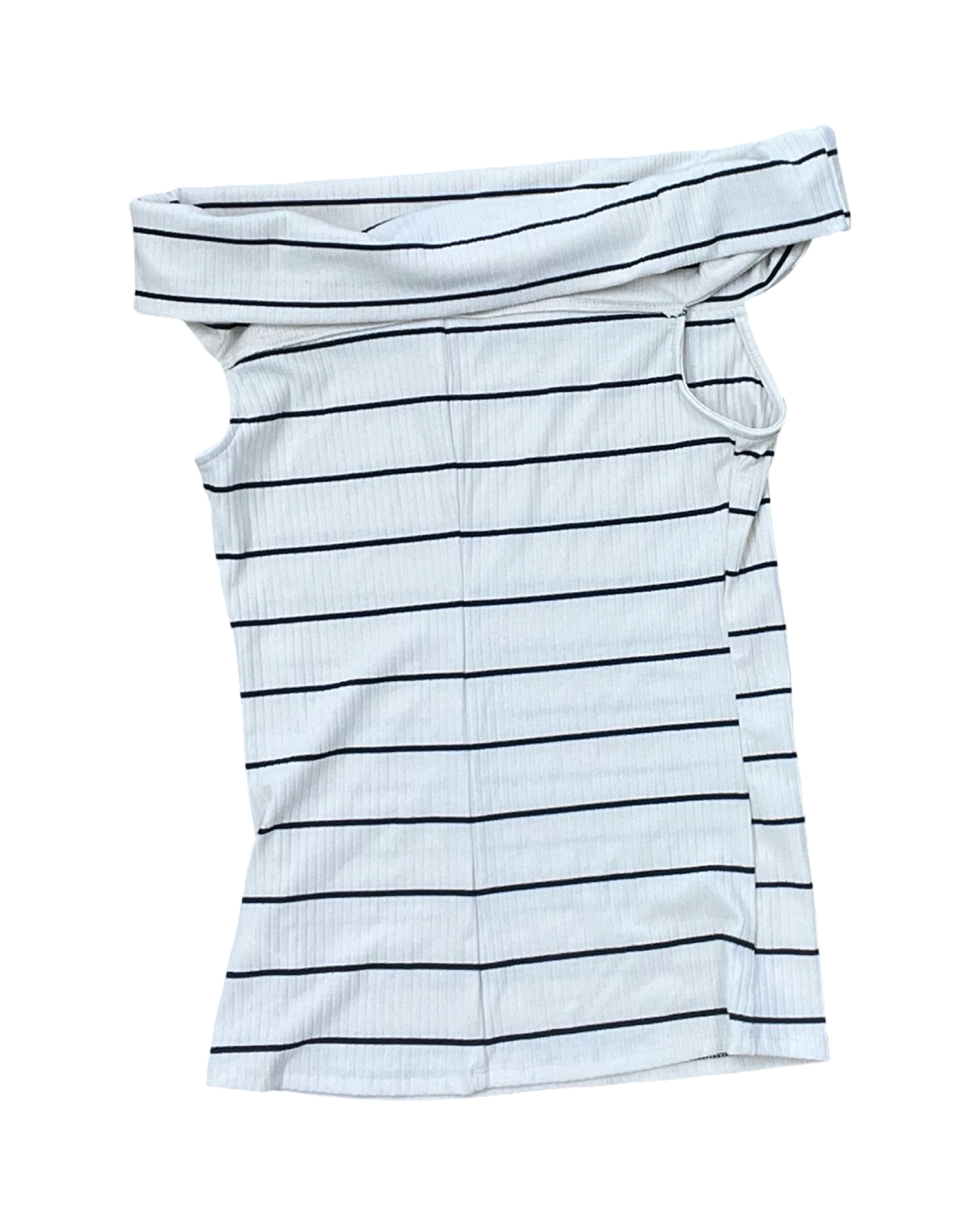 Top Sleeveless By A New Day In Blue & Cream, Size:S