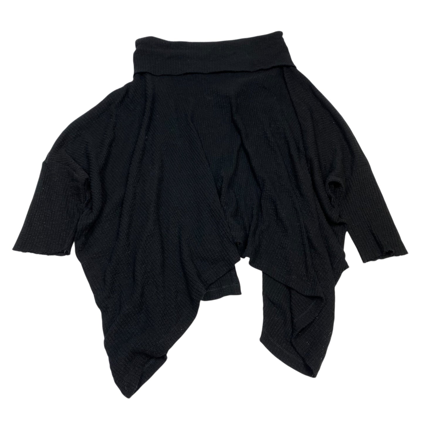 Top 3/4 Sleeve By Free People In Black, Size:L