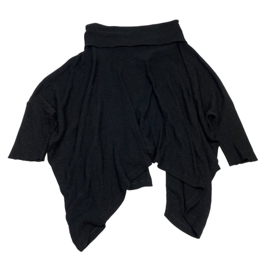Top 3/4 Sleeve By Free People In Black, Size:L