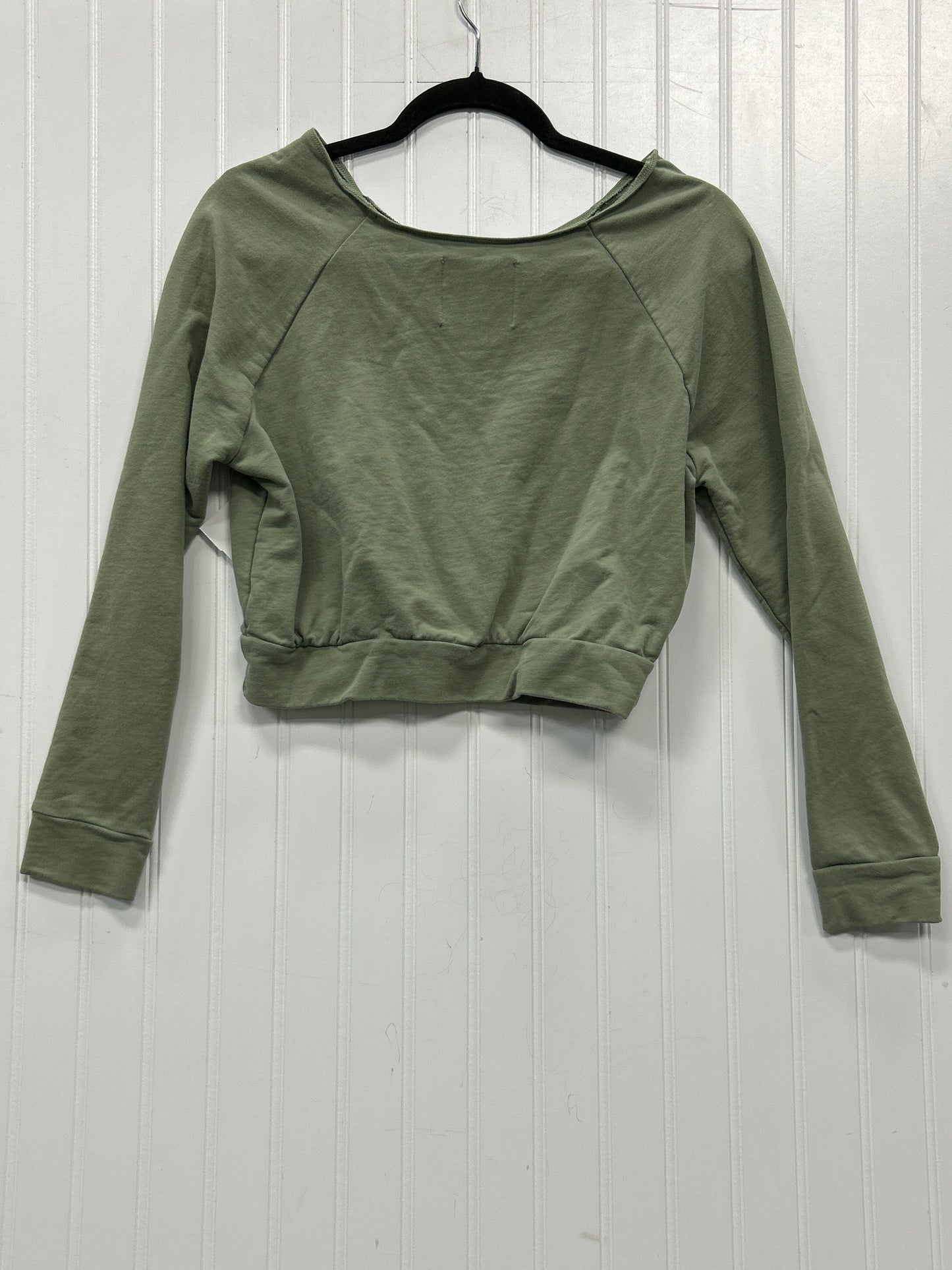 Athletic Top Ls Crewneck By Victorias Secret In Green, Size:S