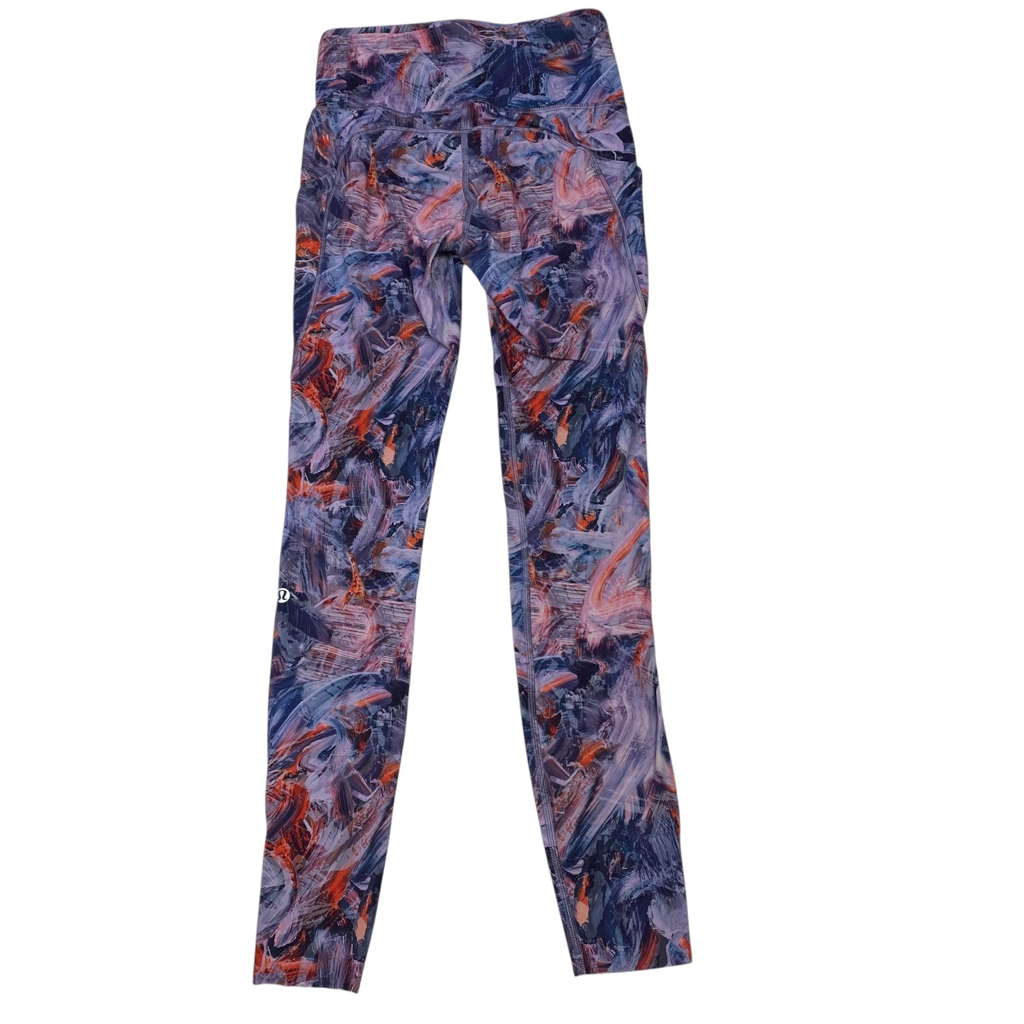 Athletic Leggings Capris By Lululemon In Blue & Purple, Size:Xs