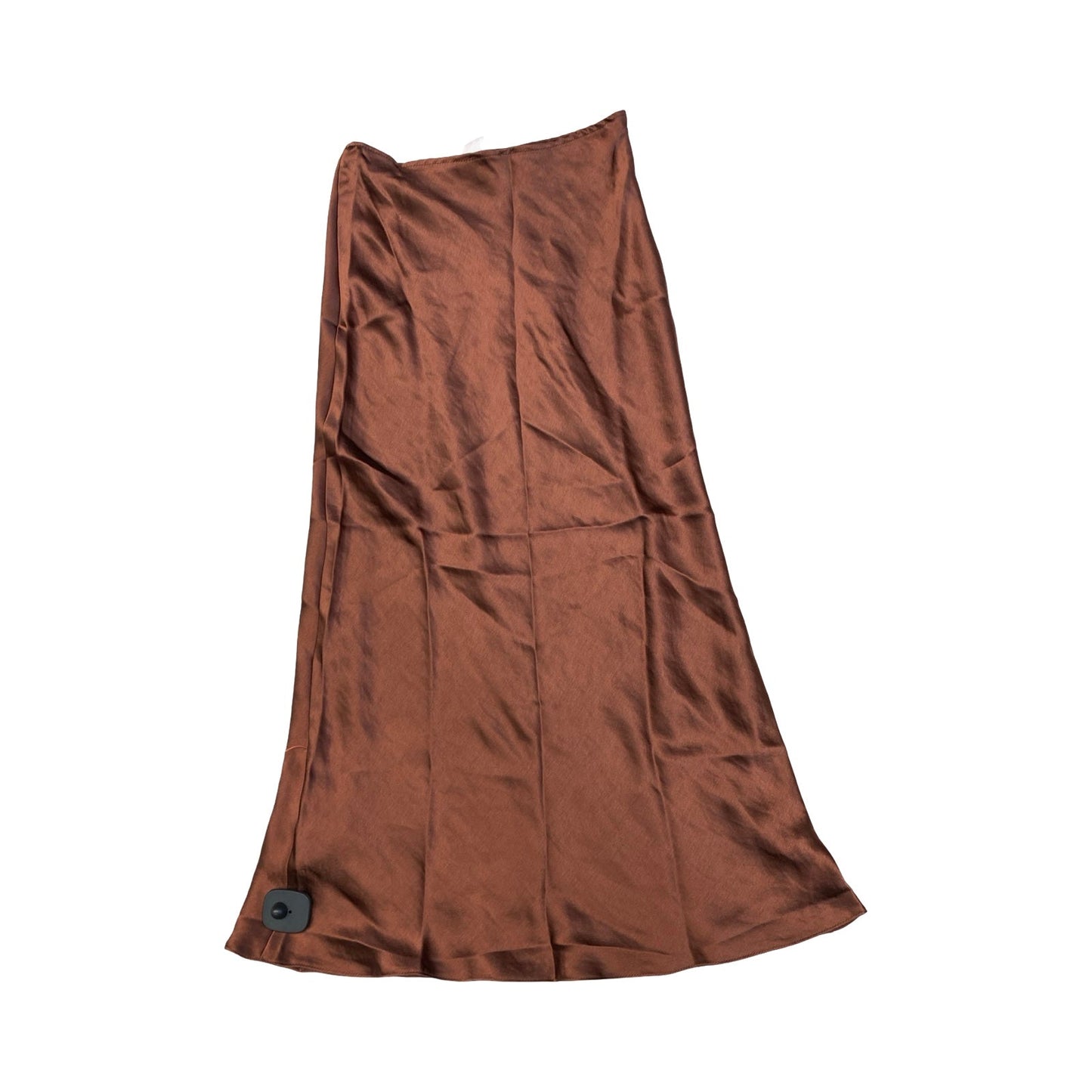 Skirt Maxi By Asos In Bronze, Size:4