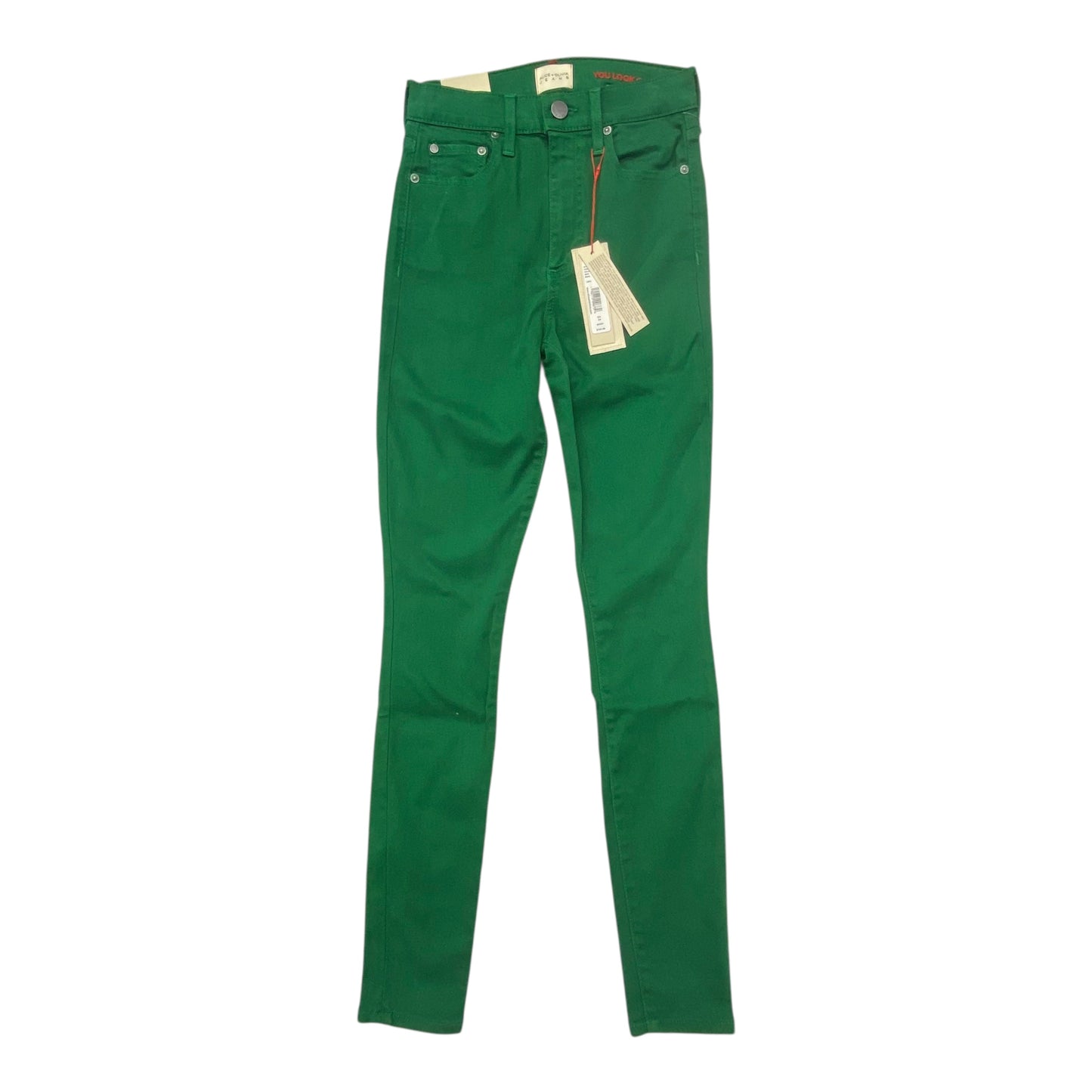 Jeans Designer By Alice + Olivia In Green, Size:0