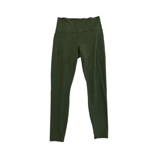 Athletic Leggings By Athleta In Green, Size:M
