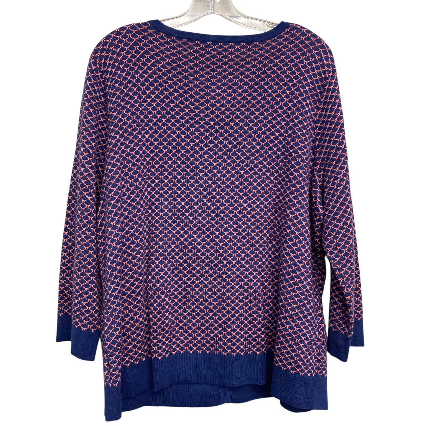 Sweater Cardigan By C Wonder In Blue, Size:Xl