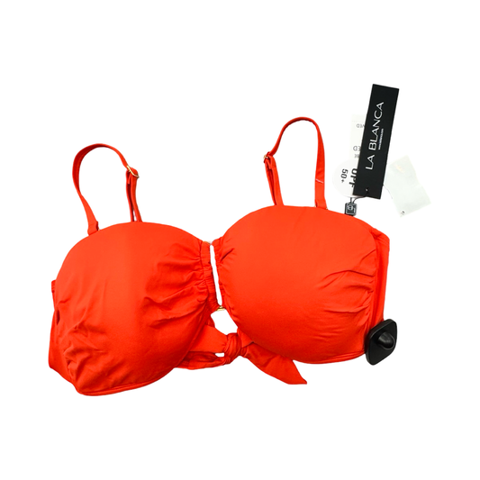 Swimsuit Top By La Blanca In Orange, Size:14