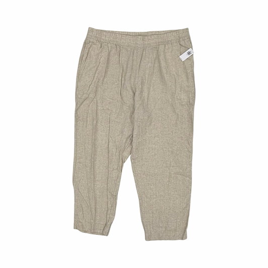 Pants Wide Leg By Old Navy In Tan, Size:Xl