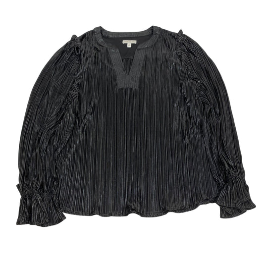 Top Ls By Crown And Ivy In Black, Size:Xl