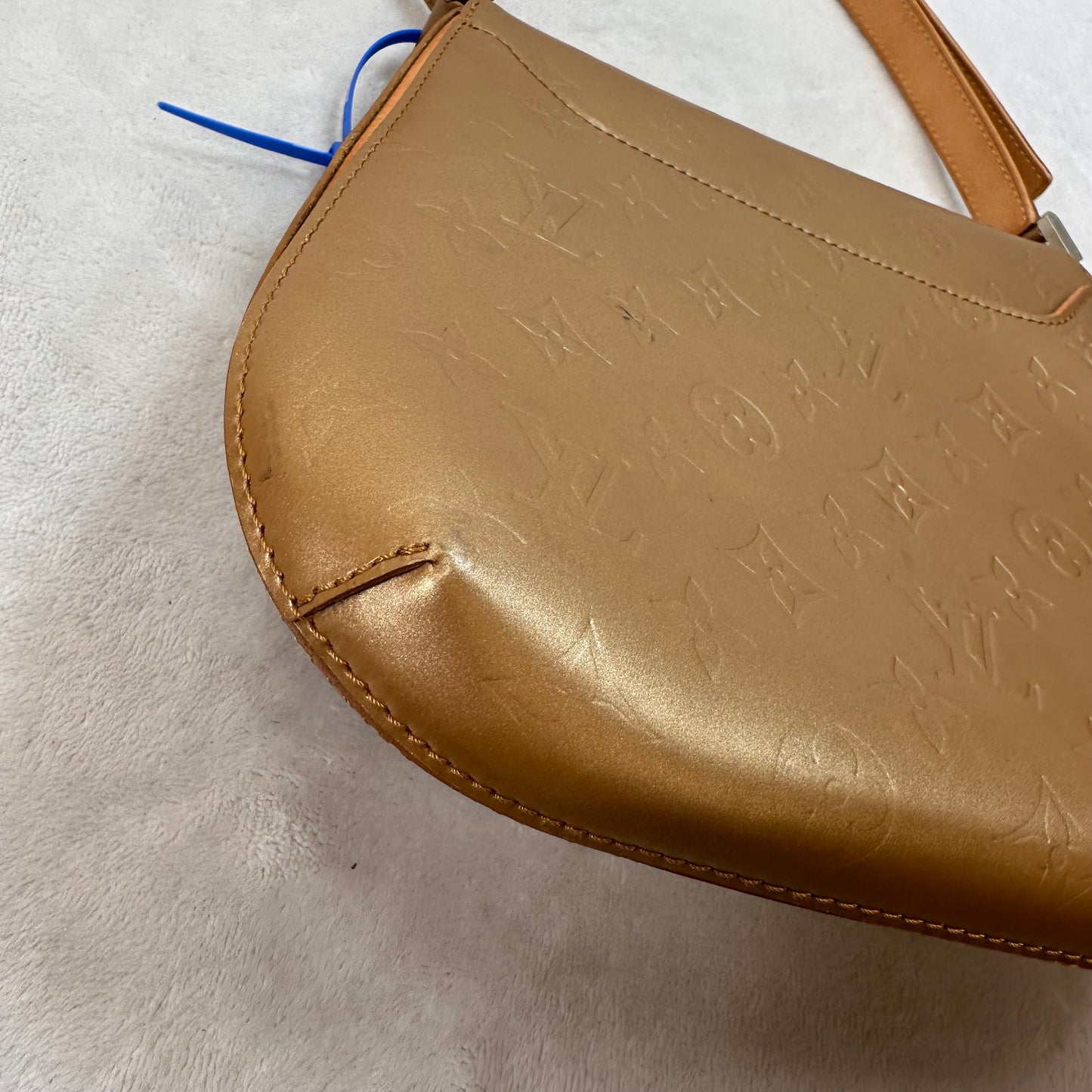 Mat Monogram Webster Street bag Handbag Luxury Designer By Louis Vuitton, Size: Small