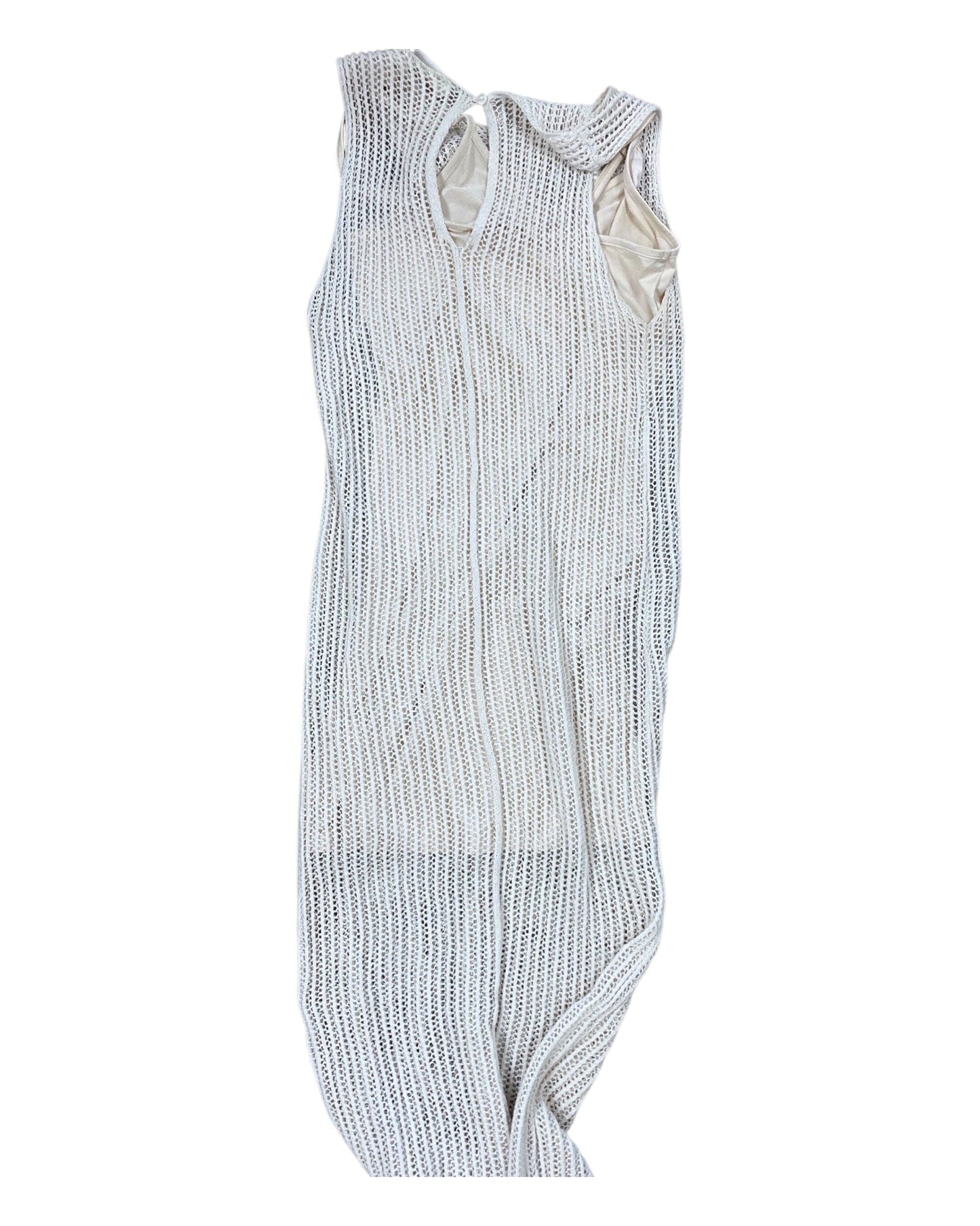 Dress Casual Maxi By Astr In Cream, Size:M