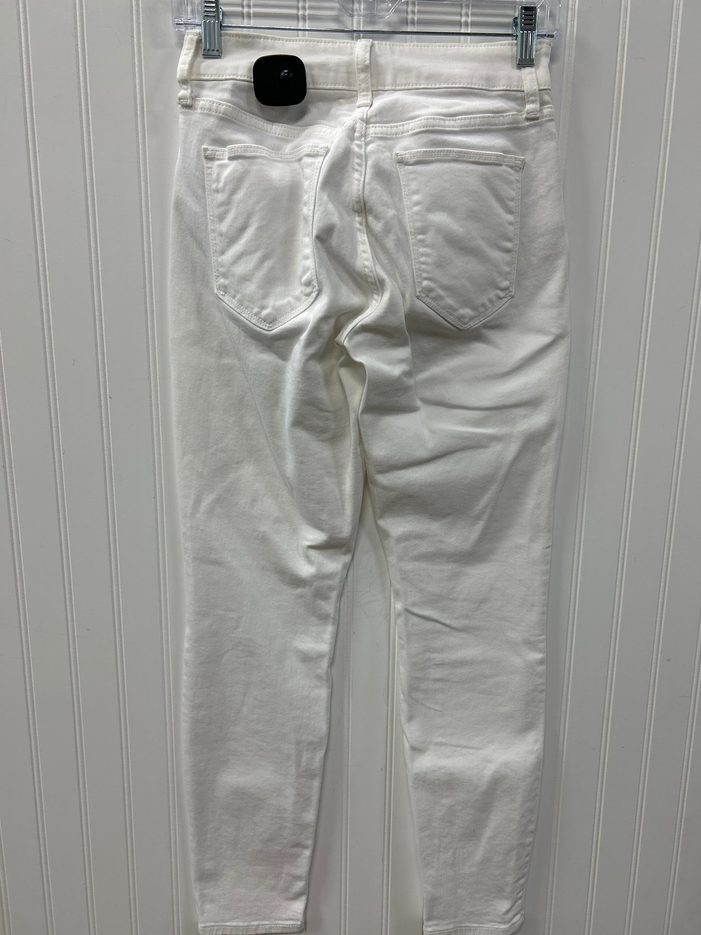 Jeans Skinny By Gap In White Denim, Size:4