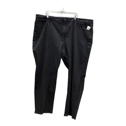Jeans Straight By Old Navy In Black, Size:28