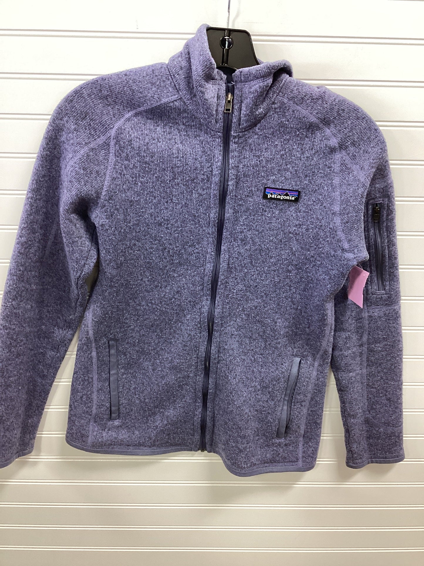 Jacket Fleece By Patagonia In Purple, Size:Xs