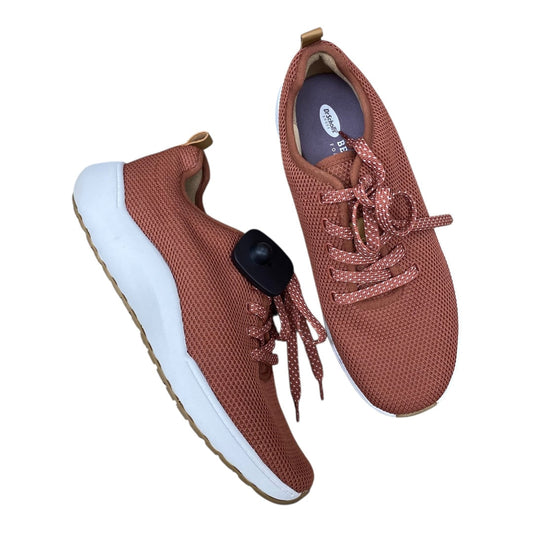 Shoes Athletic By Dr Scholls In Orange, Size:9.5