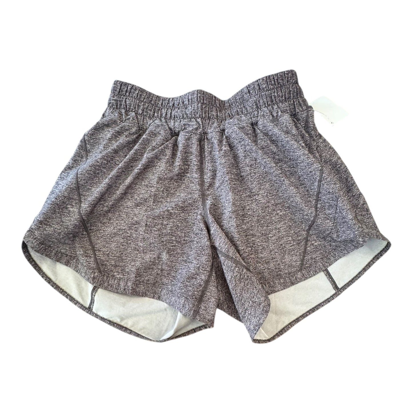 Athletic Shorts By Lululemon In Grey, Size:6