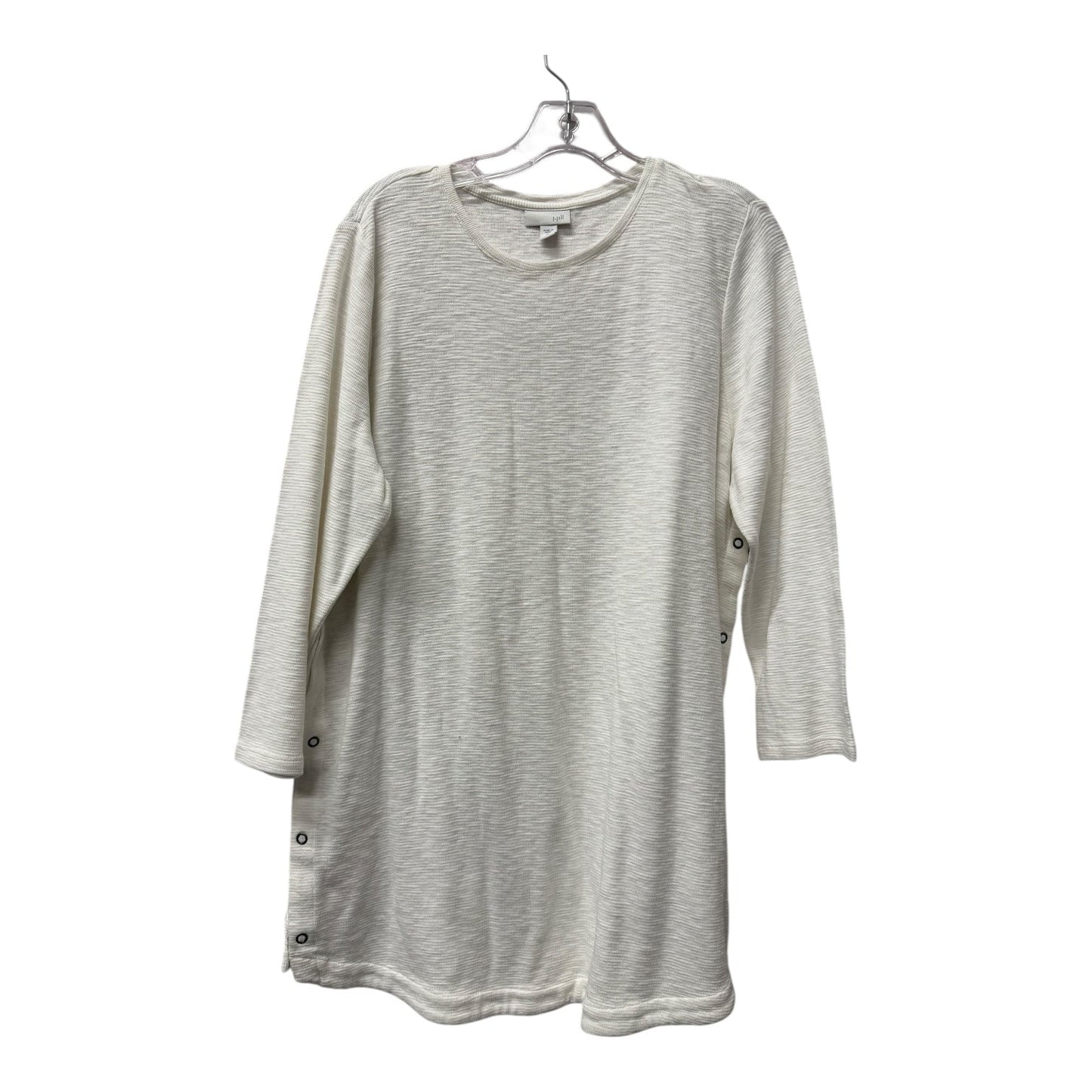 Top Ls By J. Jill In White, Size:Xl