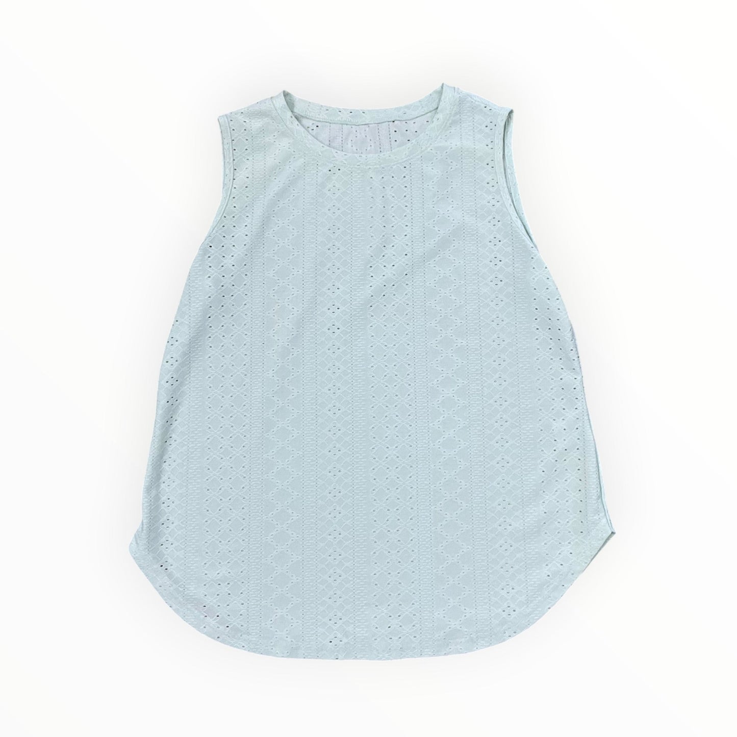 Top Sleeveless By Clothes Mentor In Green, Size:L