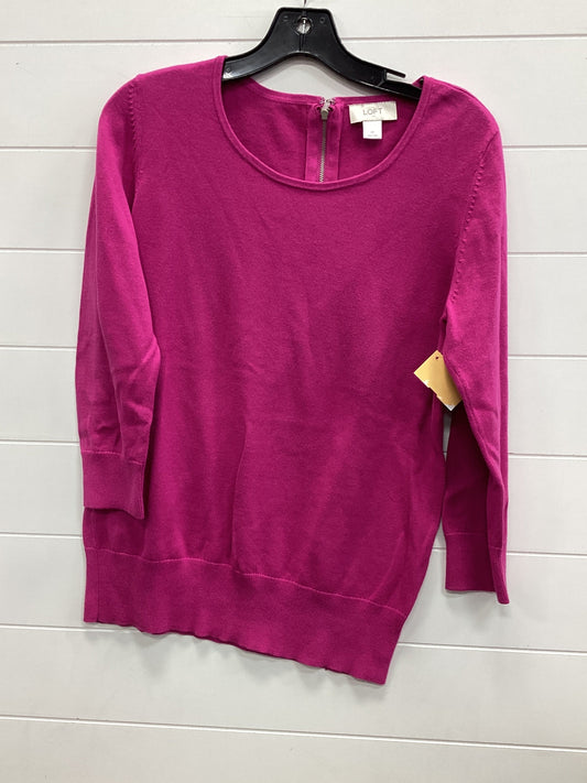 Top Ls By Loft In Pink, Size:M