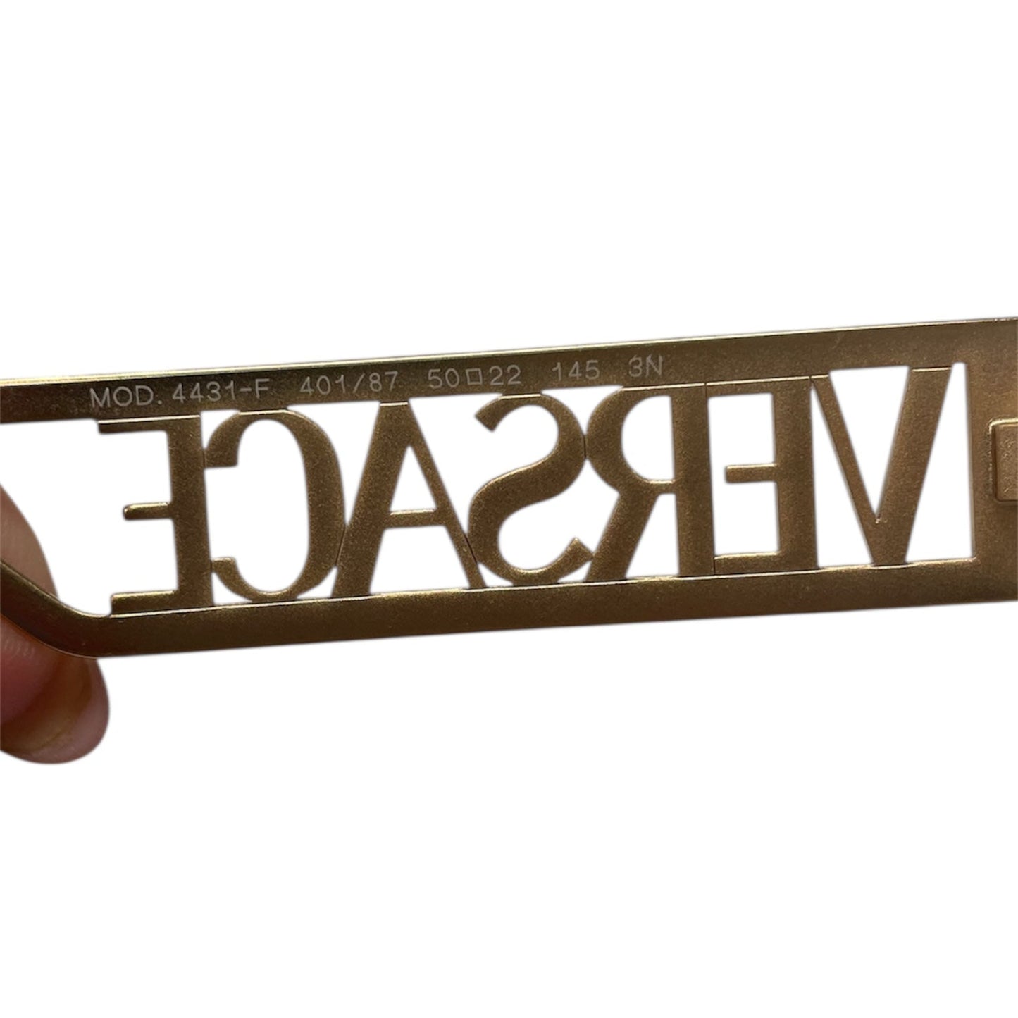 Sunglasses Luxury Designer By Versace In White