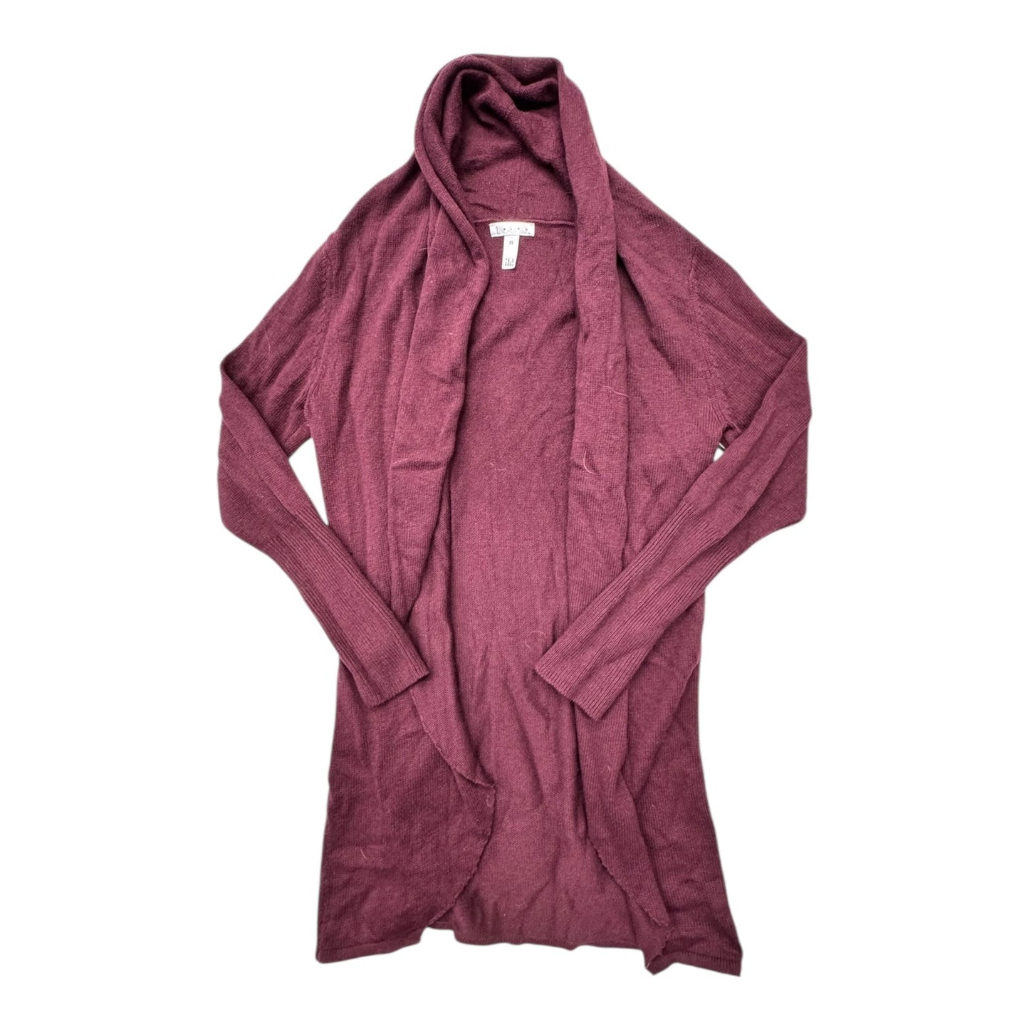 Sweater Cardigan By Leith In Purple, Size:Xs