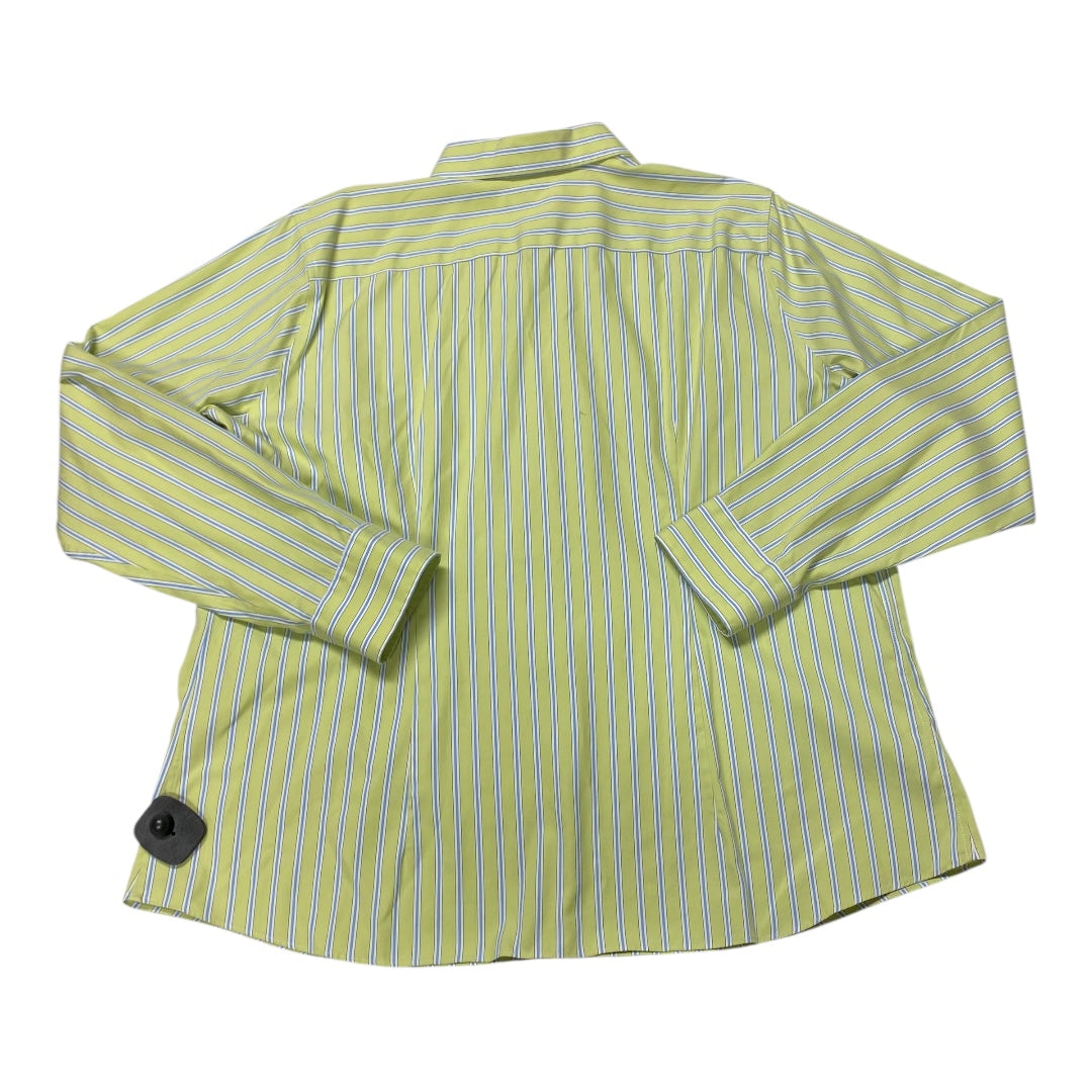 Top Ls By Lands End In Green, Size:18