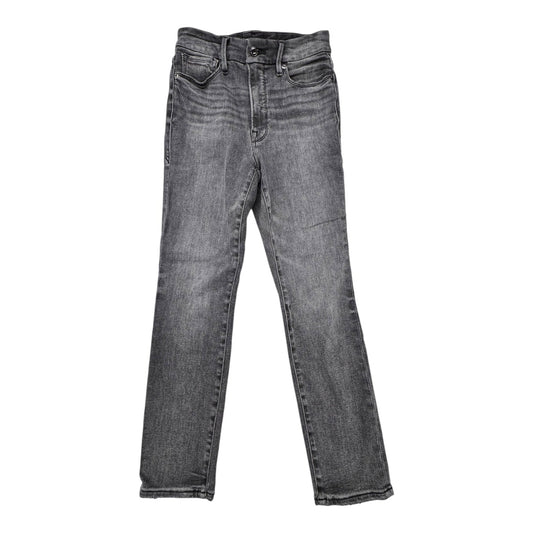 Jeans Straight By Good American In Grey, Size:6
