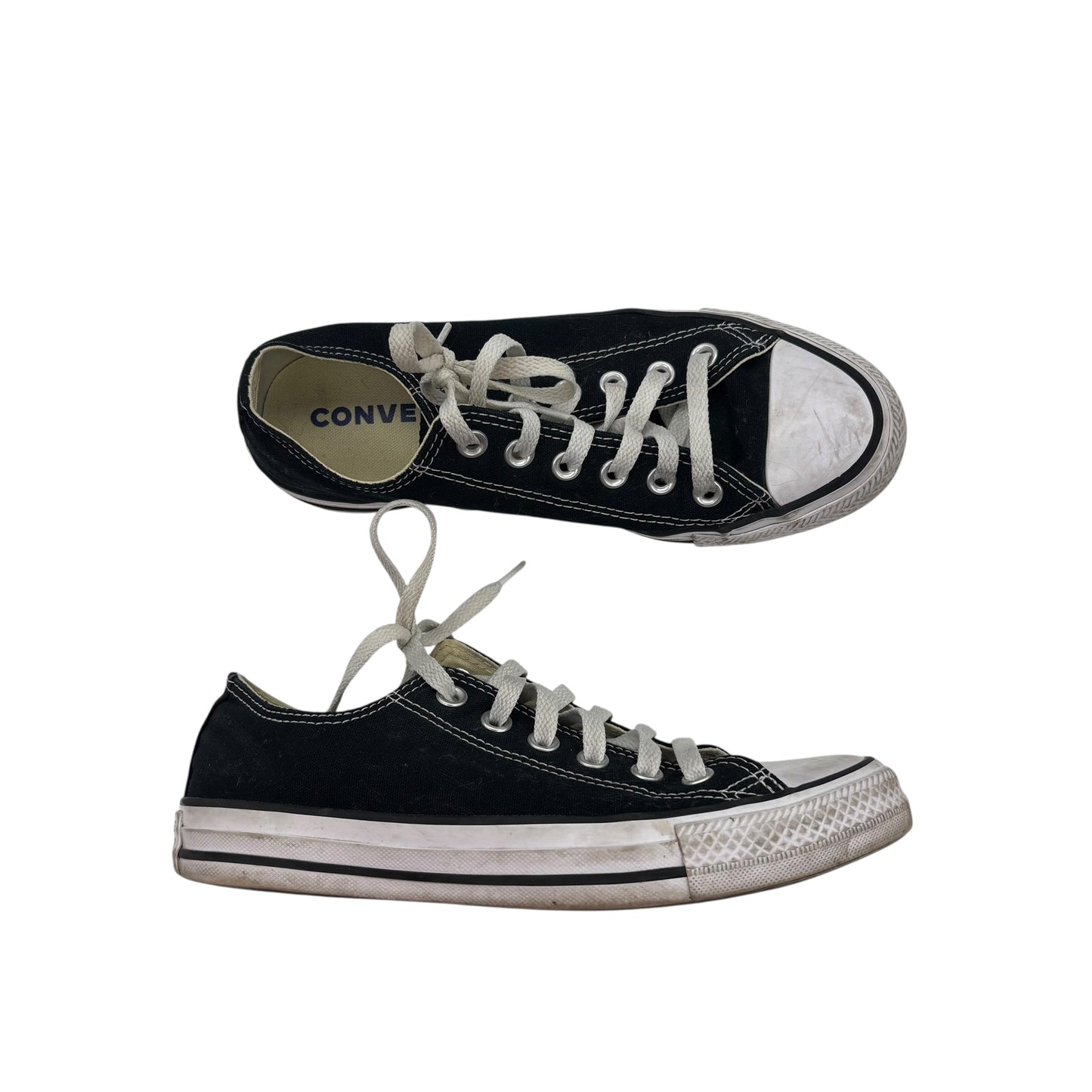 Shoes Sneakers By Converse In Black, Size:7.5